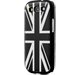 MOXCOVALUUK-S3-NO - Coque MOXIE aluminium brossé noir drapeau UK pour S3