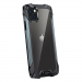 RJUST-FUZIP13GRIS - Coque iPhone 13  R-Just Fuzion bumper gris et dos transparent