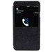 RKEXCELNOIRNOTE3 - Etui rabat latéral noir Galaxy Note 3 Rock série Excel