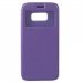 ROARVIEW-S8-VIOLET - Etui Galaxy S8 rabat latéral violet avec fenêtre de visualisation
