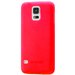 SKINCOVS5ROUGE - Coque ultra fine Skin rouge pour Samsung Galaxy S5