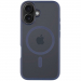TACT-HYPERIP16BLEU - Coque bleue pour iPhone 16 avec système MagSafe Hyperstealth de Tactical