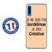 TPU0A50BORDELIQUEBEIGE - Coque souple pour Samsung Galaxy A50 avec impression Motifs Je ne suis pas bordélique beige