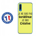 TPU0A50BORDELIQUEJAUNE - Coque souple pour Samsung Galaxy A50 avec impression Motifs Je ne suis pas bordélique jaune