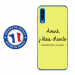 TPU0A50CHIANTEJAUNE - Coque souple pour Samsung Galaxy A50 avec impression Motifs Avant, j'étais chiante jaune