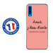 TPU0A50CHIANTEROSE - Coque souple pour Samsung Galaxy A50 avec impression Motifs Avant, j'étais chiante rose