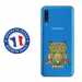 TPU0A50CHOUETTE - Coque souple pour Samsung Galaxy A50 avec impression Motifs chouette psychédélique