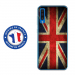 TPU0A50DRAPUKVINTAGE - Coque souple pour Samsung Galaxy A50 avec impression Motifs drapeau UK vintage