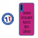 TPU0A50GENIALEFUSHIA - Coque souple pour Samsung Galaxy A50 avec impression Motifs Chiante mais Géniale fushia