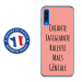 TPU0A50GENIALEROSE - Coque souple pour Samsung Galaxy A50 avec impression Motifs Chiante mais Géniale rose