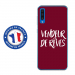 TPU0A50VENDREVEBORDEAU - Coque souple pour Samsung Galaxy A50 avec impression Motifs vendeur de rêves bordeau