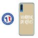 TPU0A50VENDREVETAUPE - Coque souple pour Samsung Galaxy A50 avec impression Motifs vendeur de rêves taupe