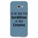 TPU0A52017BORDELIQUEBLEU - Coque souple pour Samsung Galaxy A5-2017 SM-A520F avec impression Motifs Je ne suis pas bordélique