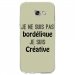 TPU0A52017BORDELIQUEVERT - Coque souple pour Samsung Galaxy A5-2017 SM-A520F avec impression Motifs Je ne suis pas bordélique