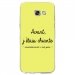 TPU0A52017CHIANTEJAUNE - Coque souple pour Samsung Galaxy A5-2017 SM-A520F avec impression Motifs Avant, j'étais chiante jau
