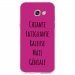 TPU0A52017GENIALEFUSHIA - Coque souple pour Samsung Galaxy A5-2017 SM-A520F avec impression Motifs Chiante mais Géniale fushi