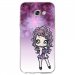 TPU0A52017MANGAVIOLETTA - Coque souple pour Samsung Galaxy A5-2017 SM-A520F avec impression Motifs manga fille violetta