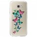 TPU0A52017PAPILLONS - Coque souple pour Samsung Galaxy A5-2017 SM-A520F avec impression Motifs papillons colorés