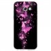 TPU0A52017PAPILLONSFUSHIAS - Coque souple pour Samsung Galaxy A5-2017 SM-A520F avec impression Motifs papillons fushias