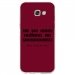 TPU0A52017PERFECTIONBORDEA - Coque souple pour Samsung Galaxy A5-2017 SM-A520F avec impression Motifs frôler la perfection borde