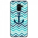 TPU0A8PLUS18ANCRE - Coque souple pour Samsung Galaxy A8-Plus 2018 avec impression Motifs ancre