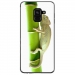 TPU0A8PLUS18CAMELEON - Coque souple pour Samsung Galaxy A8-Plus 2018 avec impression Motifs caméleon sur un bamboo