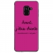 TPU0A8PLUS18CHIANTEFUSHIA - Coque souple pour Samsung Galaxy A8-Plus 2018 avec impression Motifs Avant, j'étais chiante fushia