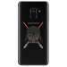 TPU0A8PLUS18DARKVA - Coque souple pour Samsung Galaxy A8-Plus 2018 avec impression Motifs Dark et sabres lasers