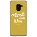TPU0A8PLUS18DIEUOR - Coque souple pour Samsung Galaxy A8-Plus 2018 avec impression Motifs Appelle moi Dieu or
