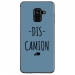 TPU0A8PLUS18DISCAMIONBLEU - Coque souple pour Samsung Galaxy A8-Plus 2018 avec impression Motifs Dis Camion bleu