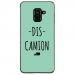 TPU0A8PLUS18DISCAMIONTURQUOI - Coque souple pour Samsung Galaxy A8-Plus 2018 avec impression Motifs Dis Camion turquoise