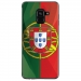 TPU0A8PLUS18DRAPPORTUGAL - Coque souple pour Samsung Galaxy A8-Plus 2018 avec impression Motifs drapeau du Portugal
