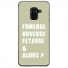 TPU0A8PLUS18FUMEUSEVERT - Coque souple pour Samsung Galaxy A8-Plus 2018 avec impression Motifs fumeuse et alors vert
