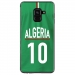 TPU0A8PLUS18MAILLOTALGERIE - Coque souple pour Samsung Galaxy A8-Plus 2018 avec impression Motifs Maillot de Football Algérie