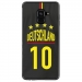 TPU0A8PLUS18MAILLOTALLEMAND - Coque souple pour Samsung Galaxy A8-Plus 2018 avec impression Motifs Maillot de Football Allemagne