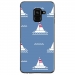 TPU0A8PLUS18MARIN1 - Coque souple pour Samsung Galaxy A8-Plus 2018 avec impression Motifs thème marin 1