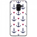 TPU0A8PLUS18MARIN5 - Coque souple pour Samsung Galaxy A8-Plus 2018 avec impression Motifs thème marin 5