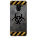 TPU0A8PLUS18RADIOACTIF - Coque souple pour Samsung Galaxy A8-Plus 2018 avec impression Motifs radioactif