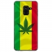 TPU0A8PLUS18RASTA - Coque souple pour Samsung Galaxy A8-Plus 2018 avec impression Motifs rasta