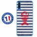 TPU0GALA70POISSON - Coque souple pour Samsung Galaxy A70 avec impression Motifs squelette poisson