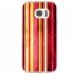 TPU0GALS7BANDESVINT2 - Coque souple pour Samsung Galaxy S7 SM-G930 avec impression Motifs bandes effets vintages 2