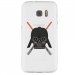 TPU0GALS7DARKVA - Coque souple pour Samsung Galaxy S7 SM-G930 avec impression Motifs Dark et sabres lasers