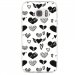 TPU0GALS7LOVE1 - Coque souple pour Samsung Galaxy S7 SM-G930 avec impression Motifs Love coeur 1
