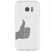 TPU0GALS7MAINPOUCE - Coque souple pour Samsung Galaxy S7 SM-G930 avec impression Motifs pouce levé