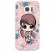 TPU0GALS7PETITEFILLE - Coque souple pour Samsung Galaxy S7 SM-G930 avec impression Motifs petite fille manga