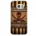 TPU0GALS7SABREPIRATE - Coque souple pour Samsung Galaxy S7 SM-G930 avec impression Motifs sabre et tête de mort pirate