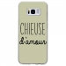 TPU0GALS8CHIEUSEVERT - Coque souple pour Samsung Galaxy S8 avec impression Motifs Chieuse d'Amour vert