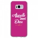 TPU0GALS8DIEUFUSHIA - Coque souple pour Samsung Galaxy S8 avec impression Motifs Appelle moi Dieu fushia