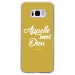 TPU0GALS8DIEUOR - Coque souple pour Samsung Galaxy S8 avec impression Motifs Appelle moi Dieu or