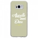 TPU0GALS8DIEUVERT - Coque souple pour Samsung Galaxy S8 avec impression Motifs Appelle moi Dieu vert